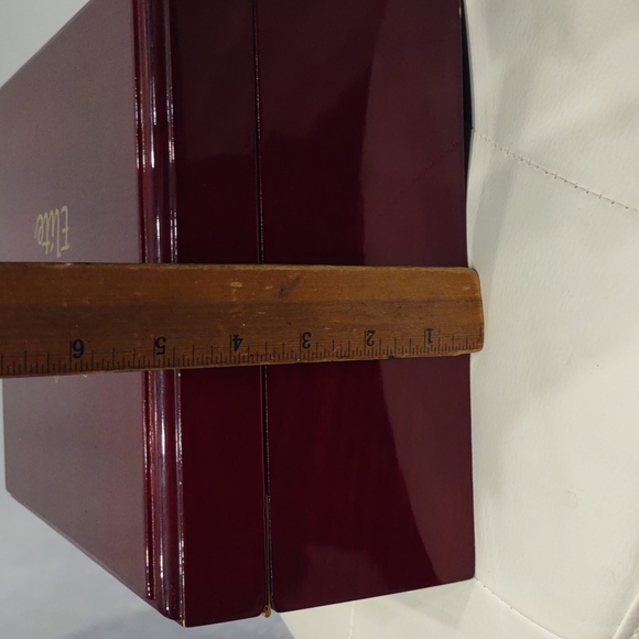 Invicta Watch Elite Wood Valet Jewelry Hinge Storage Box Unisex vintage Rare - Picture 14 of 17
